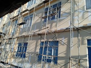 Sơn lại khối nhà xưởng văn phòng Tân Uyên, Bình Dương